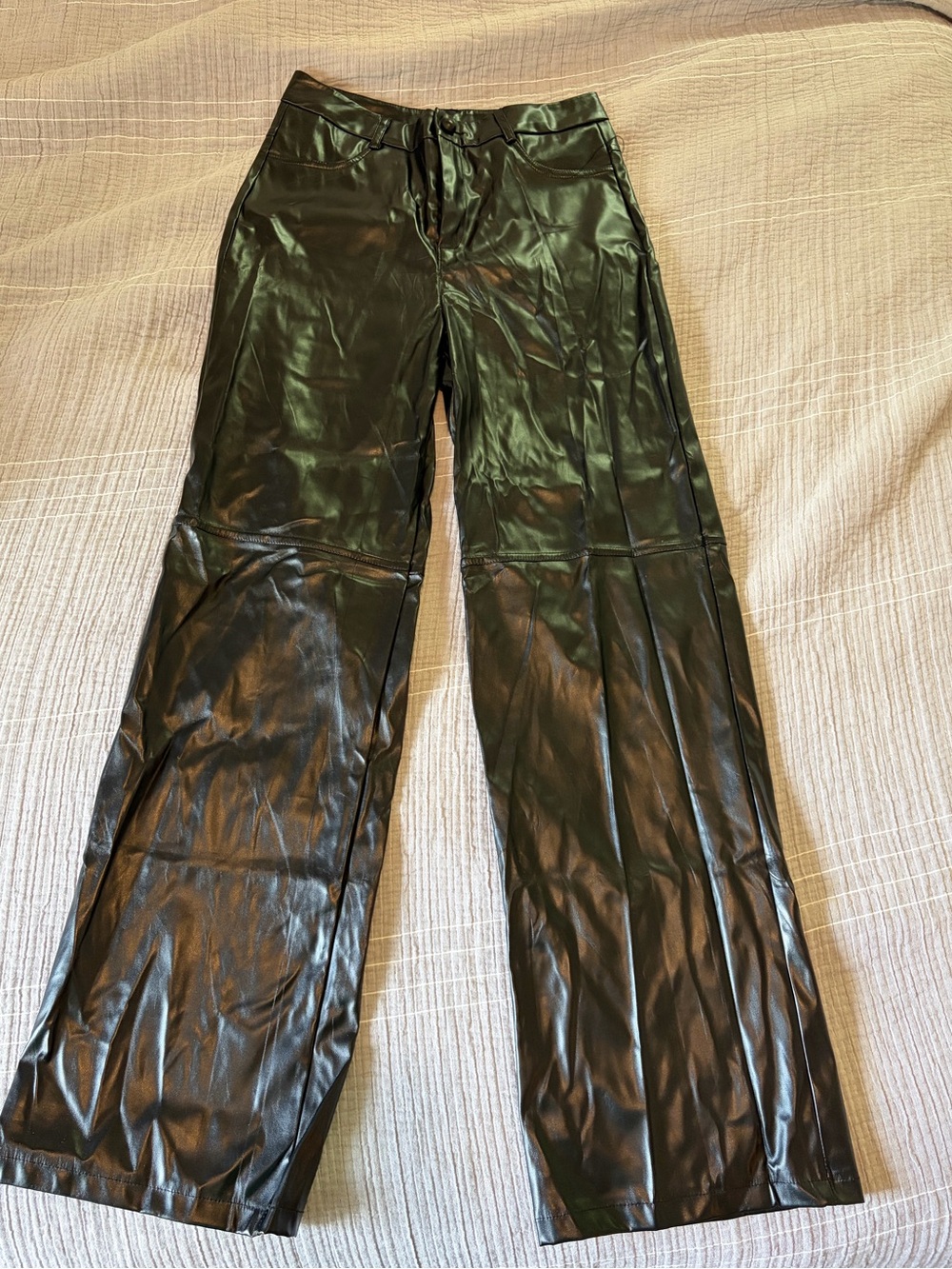 Amazon Black Leather Pants